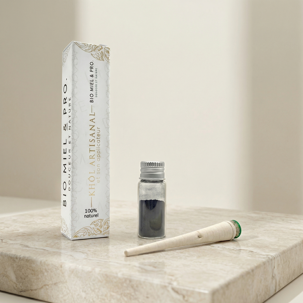 Khôl artisanal naturel sans plomb traceur yeux traditionnel