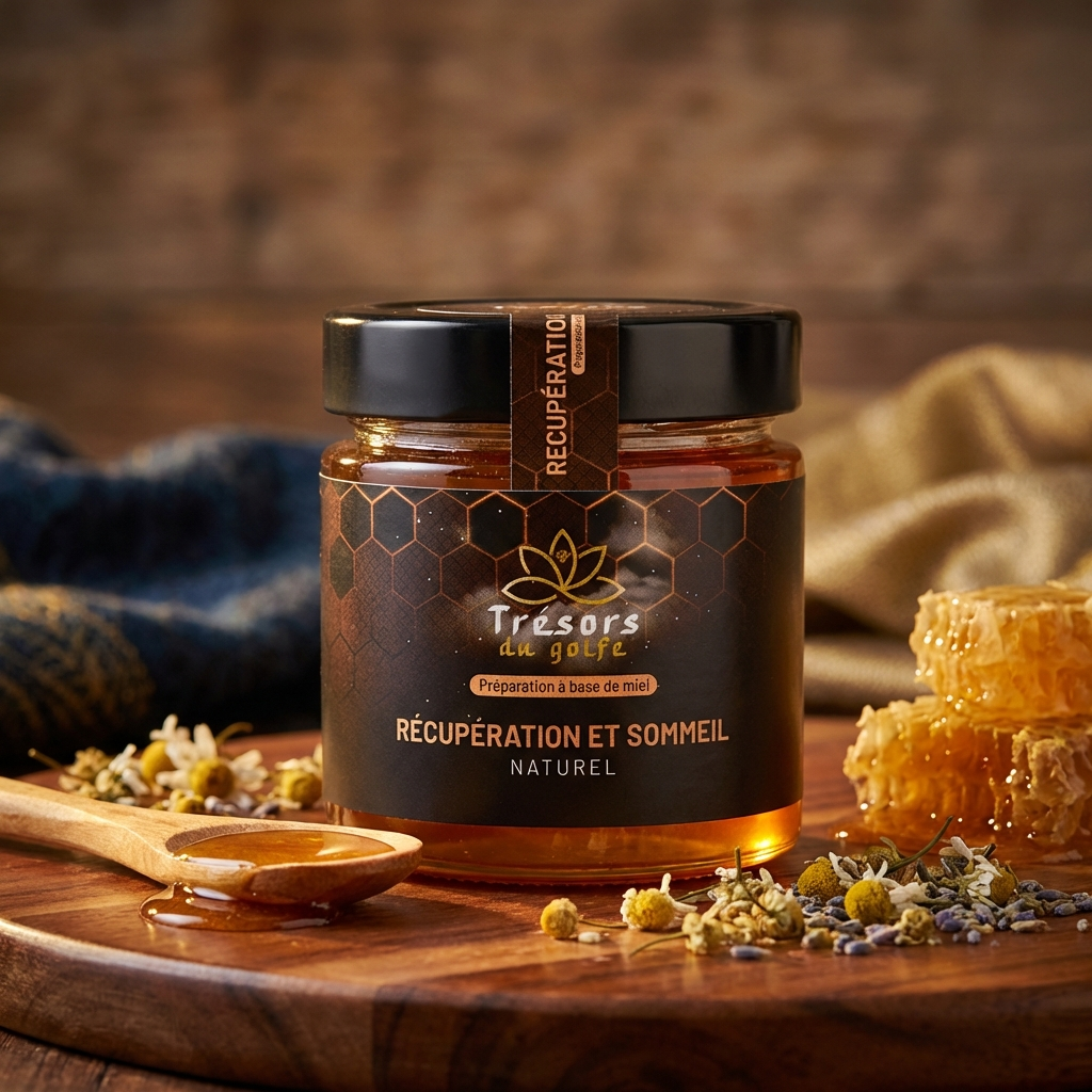 Pot mélange miel récupération sommeil naturel 250g