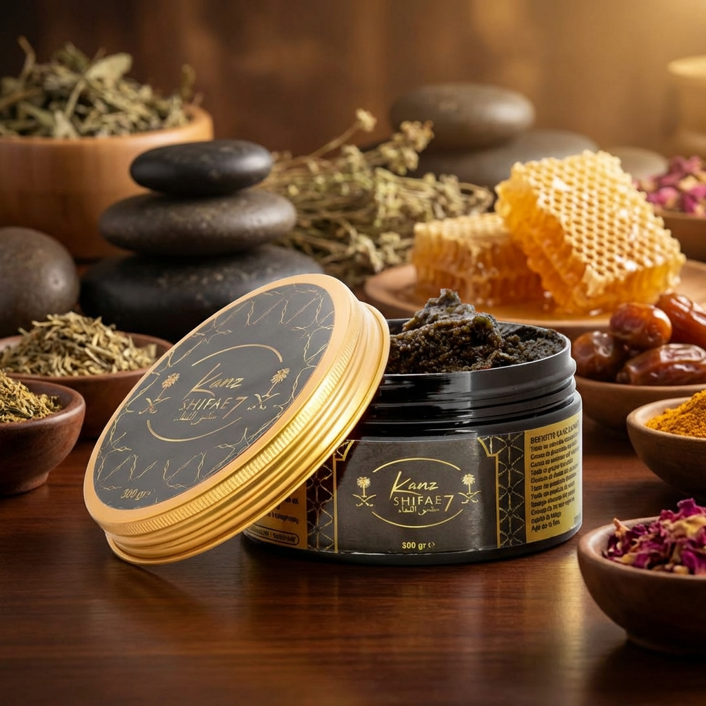 Pot des 7 guérisons Kanz Shifa 250g remèdes de la Sunna
