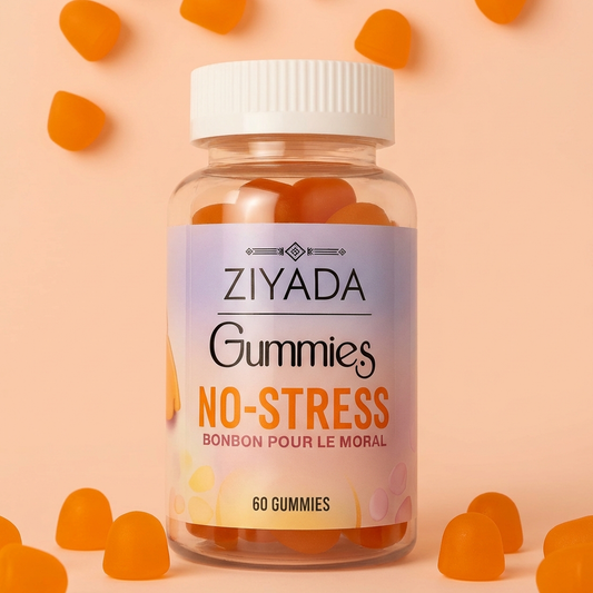 Gummies safran no stress anti-anxiété bonne humeur naturelle