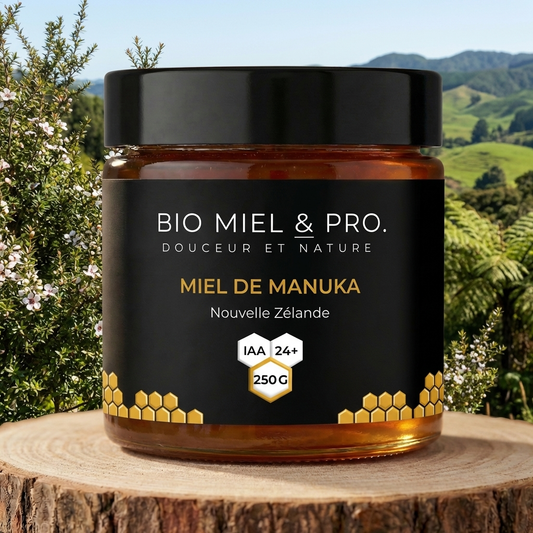Pot de miel de Manuka IAA 24+ ultra premium Nouvelle-Zélande 250g 