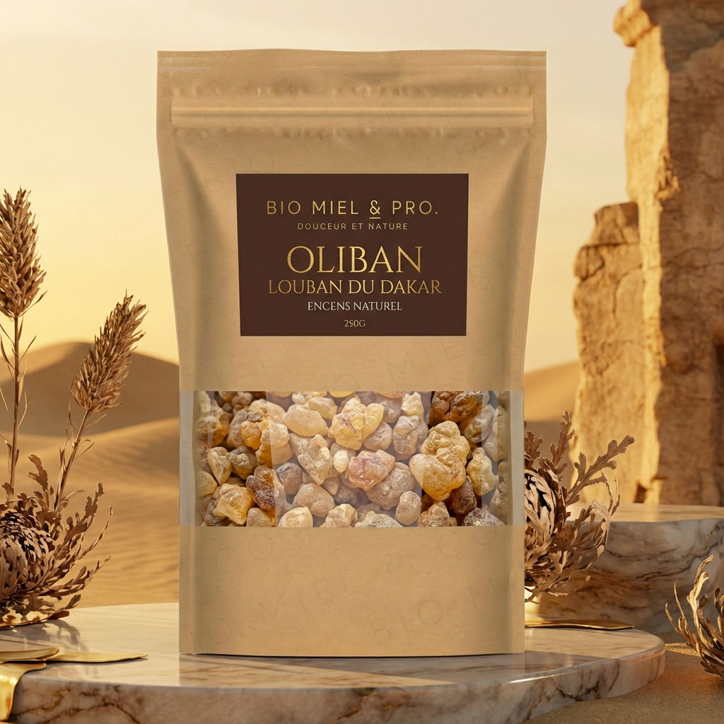 Sachet oliban louban du Dakar 250g encens naturel purification
