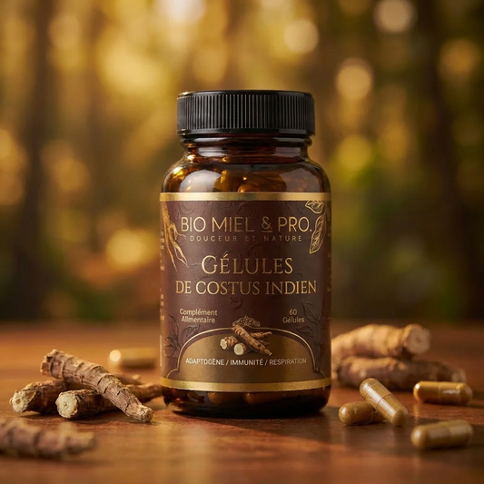 Gélules de costus indien 100% végétales
