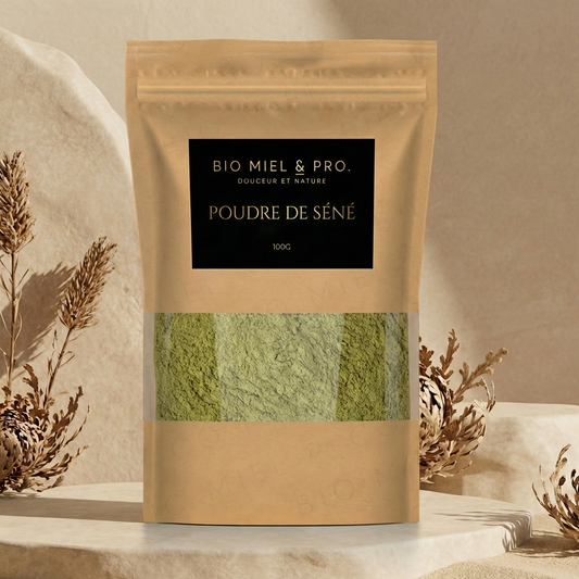 Poudre de Feuilles de Séné (Sana Makki) - 100g